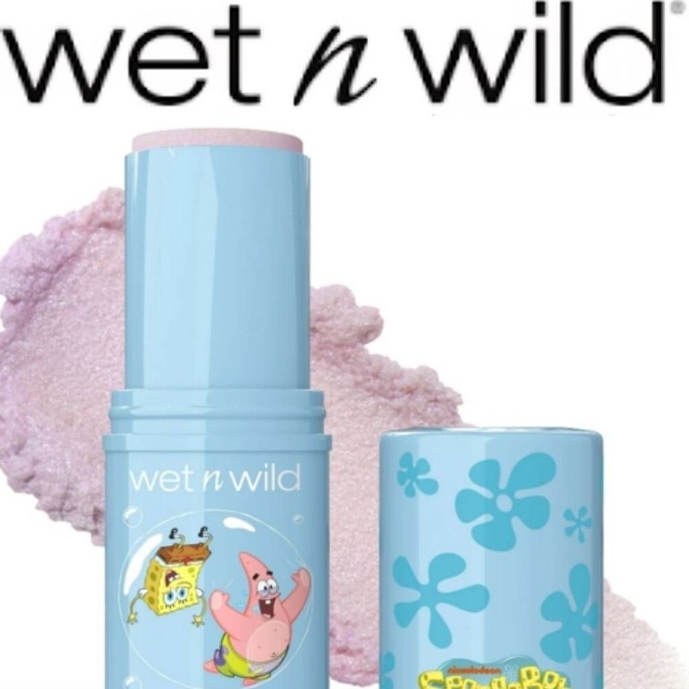 Wet-n-Wild X SpongeBob Chill Factor Cooling Glitter Stick